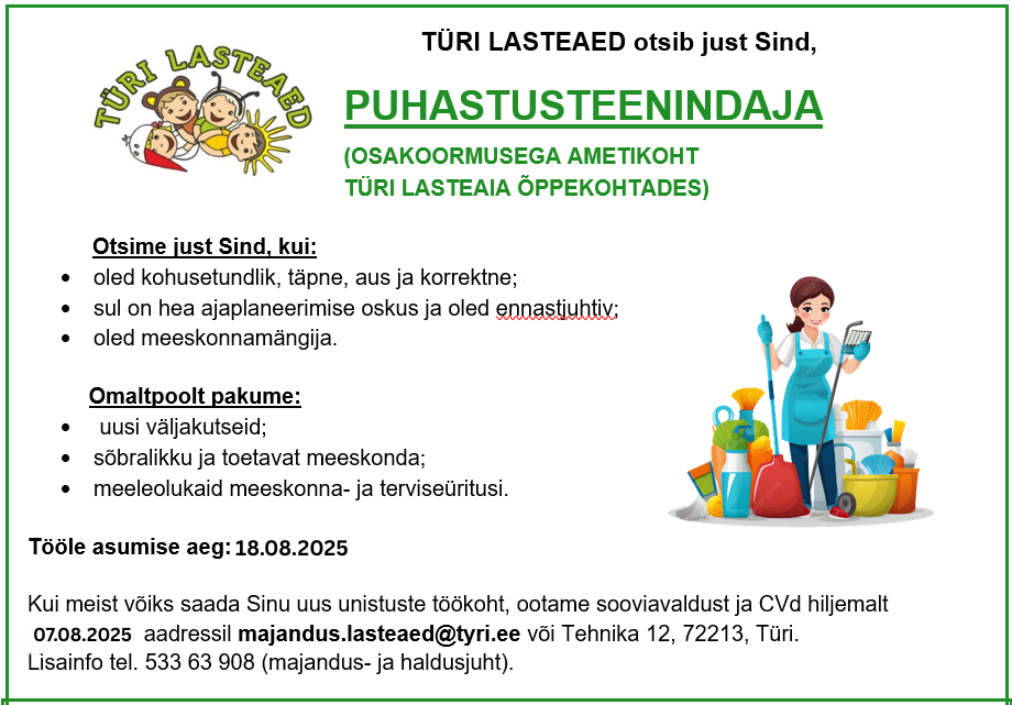 puhastusteenindaja